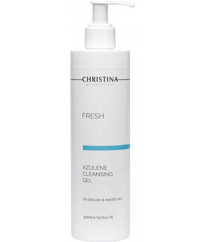 Азуленовий очищающий гель для чувствительной и склонной к покраснениям кожи Christina Fresh Azulene Cleansing Gel 300 мл