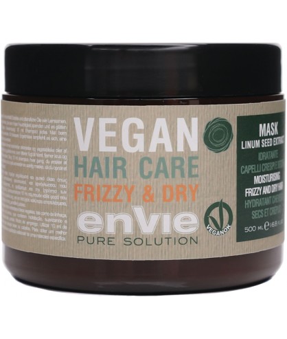 Маска увлажняющая для сухих и кучерявых волос Envie Vegan 500 мл