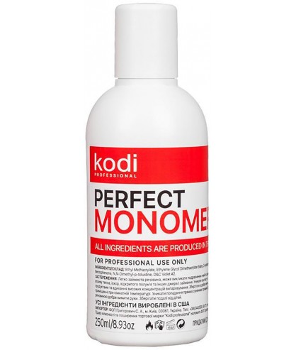 Мономер прозрачный Kodi Professional Perfect Monomer Clear 250 мл