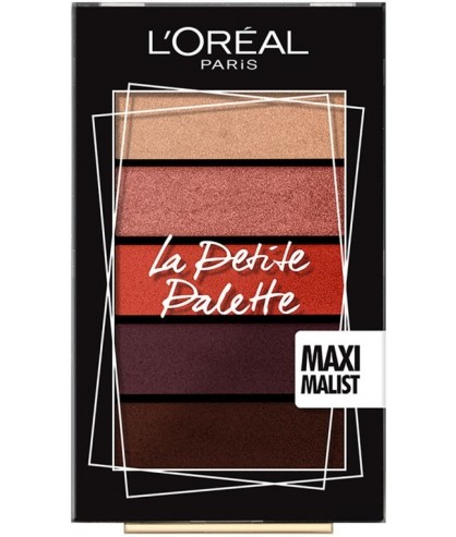 Палетка теней для век LOreal La Petite Palette Maximalist Eyeshadow 5*0.8 г