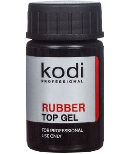 Каучуковое верхнее покрытие для гель-лака Kodi Professional Rubber Top 14 мл