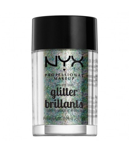 Глиттер для лица и тела NYX Face & body glitter №06 (crystal) 2.5 мл