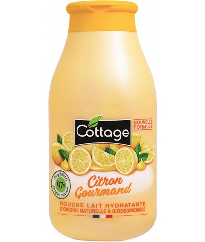 Молочко для душа увлажняющее Cottage Изысканный лимон 250 мл