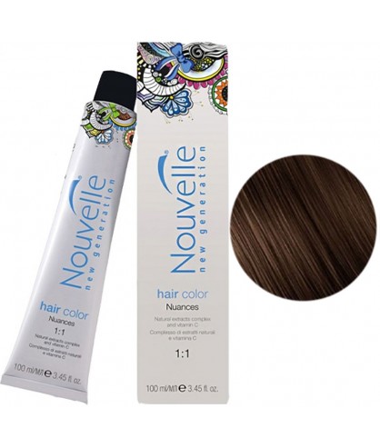 Краска для волос 5 Nouvelle Hair Color Светло-коричневый 100 мл