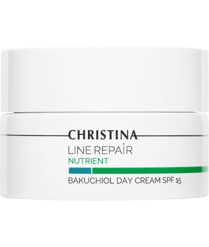Дневной крем с бакучиолом Christina Line Repair Nutrient Bakuchiol Day Cream SPF 15 50 мл