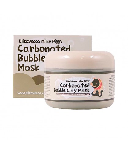 Маска для лица глиняно-пузырьковая Elizavecca Milky Piggy Carbonated Bubble Clay Mask 100 мл