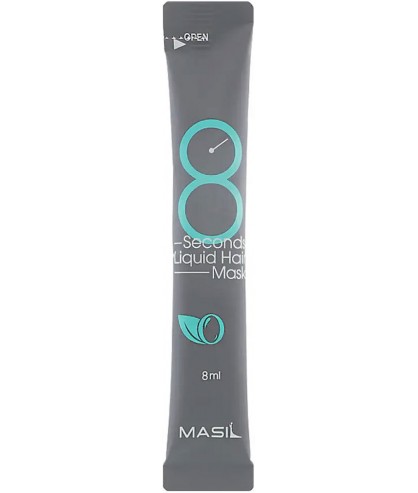 Экспресс-маска для объема Masil 8 Seconds Salon Hair Mask (Blue Volume) 8 мл