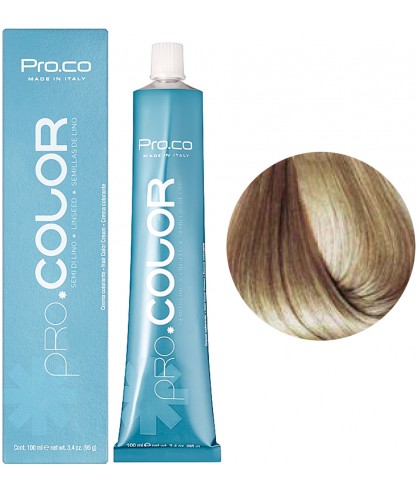 Стойкая краска для волос Pro.Co Pro.Color 100 мл 9/7 Блондин очень светло-бежевый