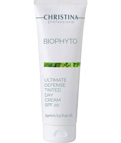 Дневной крем «Абсолютная защита» SPF 20 с тоном Christina Bio Phyto Ultimate Defense Tinted Day Cream SPF 20 75 мл