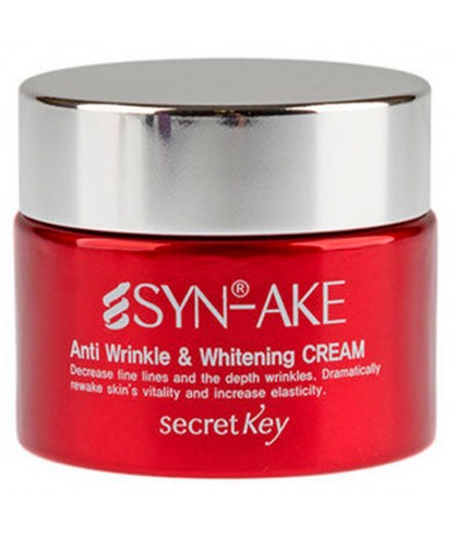 Антивозрастной крем для глаз Secret Key Syn-Ake Anti Wrinkle & Whitening Eye Cream 15 г