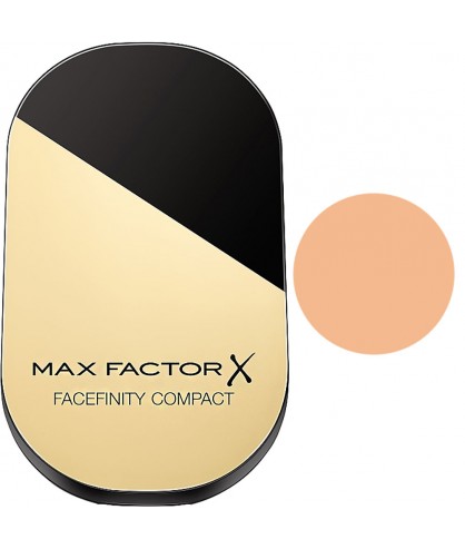 Компактная пудра Max Factor FaceFinity Compact Foundation 035 (pearl beige) 10 г