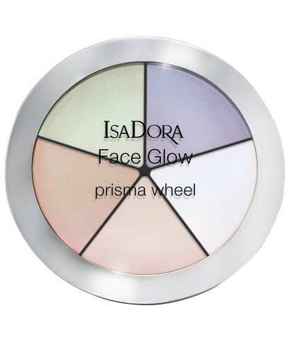 Палетка хайлайтеров Isadora Face Glow Highlighting Wheel 50 Rainbow Highlights