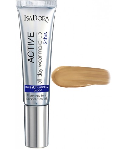 Тональный крем IsaDora Active All Day Wear Make-Up 24hrs Foundation 35 мл №22 Honey