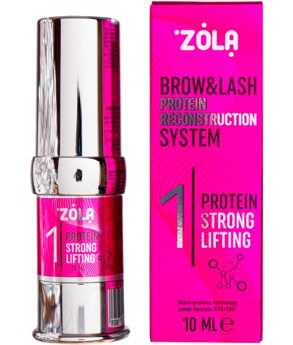 Состав для ламинирования бровей и ресниц Zola Protein Strong Lifting 01 10 мл