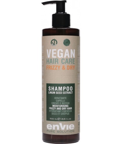 Шампунь увлажняющий для сухих и кучерявых волос Envie Vegan 500 мл