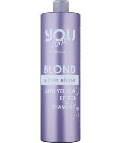 Шампунь для нейтрализации желтизны You Look Blond Silver Shine Anti-Yellow Shampoo 1000 мл