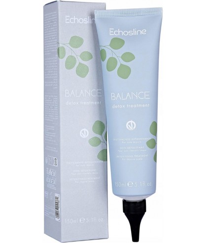Очищающее детокс-средство для кожи головы Echosline Balance Detox Treatment 150 мл