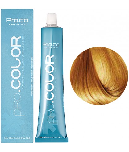 Стойкая краска для волос Pro.Co Pro.Color 100 мл 9/3 Блондин очень светло-золотистый