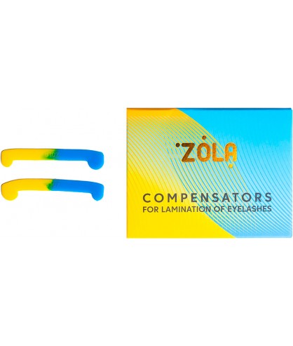 Компенсаторы для ламинирования ресниц Zola Compensators For Lamination Of Eyelashes (желто-голубые)