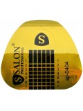 Формы для наращивания ногтей золотая острая Salon Professional 500 шт sp-0404