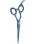 Ножницы для стрижки левша синие прямые Proline ST5-55 ZLT 5.5"