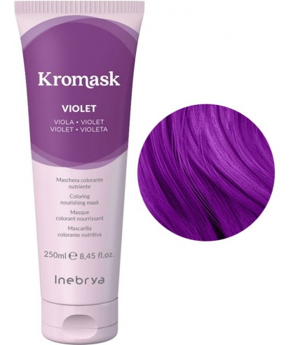 Тонирующая маска для волос Inebrya Kromask 250 мл Violet Фиолетовый