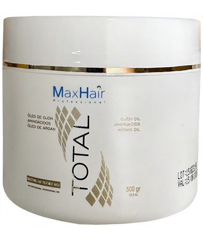 Состав для разглаживания волос MaxHair Total Smoothing Hair Treatment Mask 500 мл