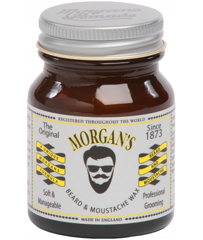 Воск для укладки бороды и усов Morgans Beard & Moustache Wax 50 г