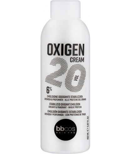 Окислитель кремообразный BBCos Oxigen Cream 6% 20 Vol 150 мл