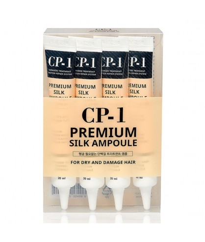 Протеиновая сыворотка для волос Esthetic House CP-1 Premium Silk Ampoule 4x20 мл