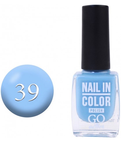Лак для ногтей GO Active Nail In Color 10 мл 039 Голубой