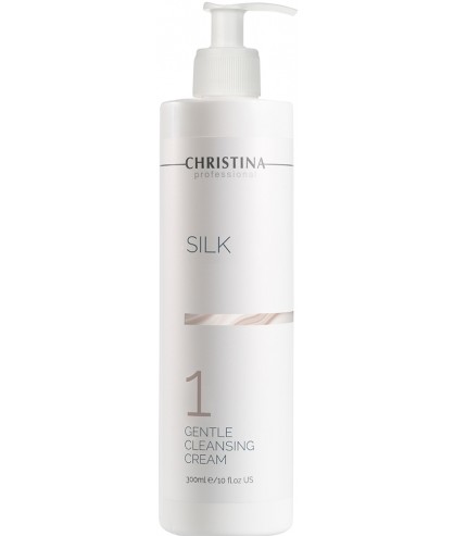 Мягкий очищающий крем (Шаг 1) Christina Silk Gentle Cleansing Cream 300 мл