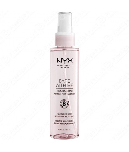 Многофункциональный спрей для лица NYX Bare With Me Prime Set Refresh Spray 130 мл