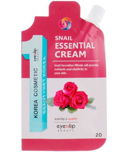 Крем для лица с улиточным муцином Eyenlip Snail Essential Cream 20 г