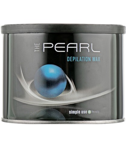 Полимерный воск для депиляции в банке Simple Use Beauty The Pearl Depilation Wax Royal Blue 400 мл
