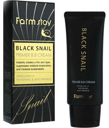 BB-крем для лица Farmstay Black Snail Primer BB Cream 50 г