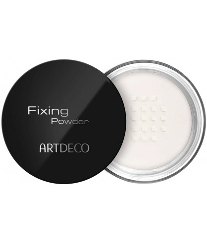 Прозрачная фиксирующая пудра Artdeco Fixing Powder 10 г в формате пудреницы