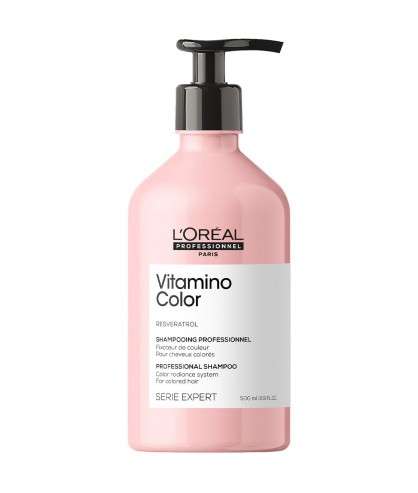 Шампунь для окрашенных волос LOreal Vitamino Color NEW DESIGN 500 мл