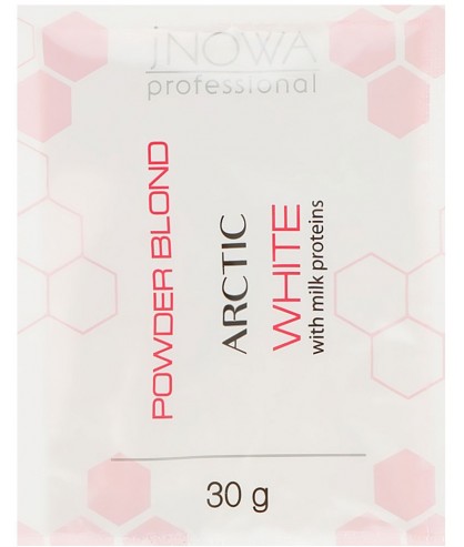 Осветляющая пудра для волос с протеинами молока jNOWA Professional Blond Arctic Powder 30 г