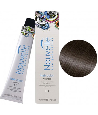 Краска для волос Nouvelle Hair Color 6.00 Темный блондин натуральный холодный 100 мл