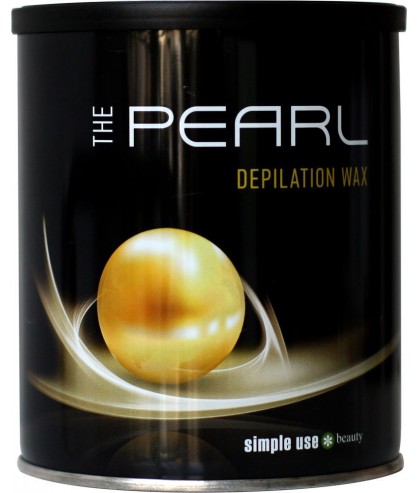 Полимерный воск для депиляции в банке Simple Use Beauty The Pearl Depilation Wax Gold 800 мл