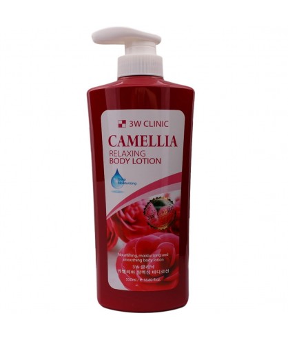 Лосьон для тела камелия 3W Clinic Relaxing Body lotion Camelia 550 мл