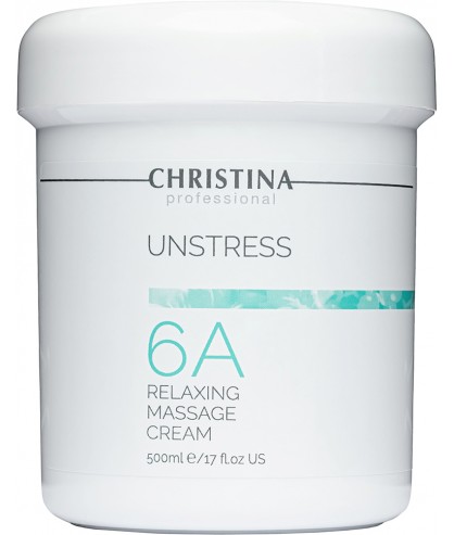 Расслабляющий массажный крем (Шаг 6a) Christina Unstress Relaxing Massage Сream 500 мл