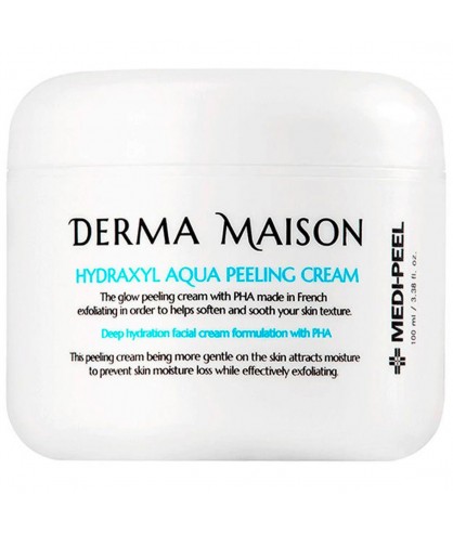 Обновляющий пилинг-крем для лица с кислотами Medi-Peel Derma Maison Hydraxyl Aqua 100 мл
