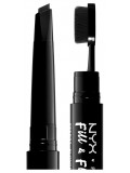 Карандаш-помада для бровей NYX Fill & Fluff Eyebrow Pomade Pencill №08 (black)