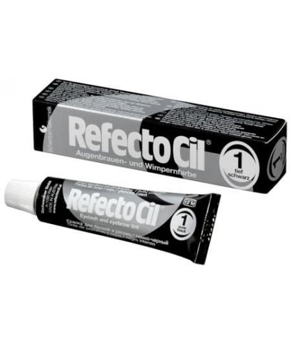 RefectoCil №1 Черная - краска для бровей и ресниц 15 мл
