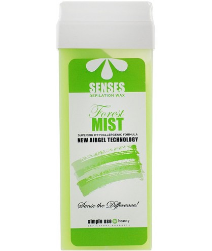 Синтетический воск в картридже Simple Use Beauty Senses Depilation Wax Forest Mist 100 мл