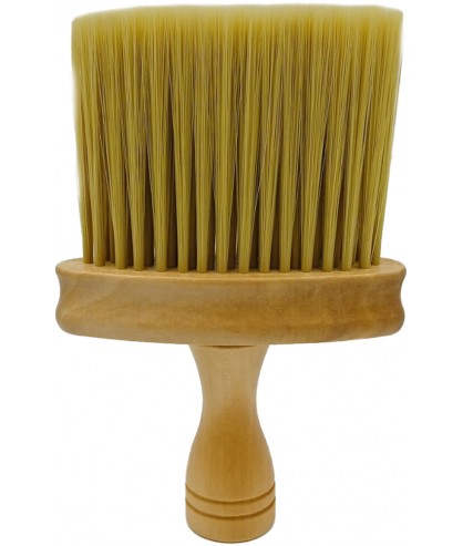 Сметка для волос Макловица с деревянной ручкой и бежевой щетиной Proline