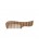 Гребень бамбуковый Olivia Garden Healthy Hair Comb 2 OGBHHC2
