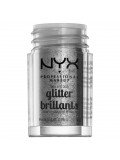 Глиттер для лица и тела NYX Face & body glitter №10 (silver) 2.5 мл